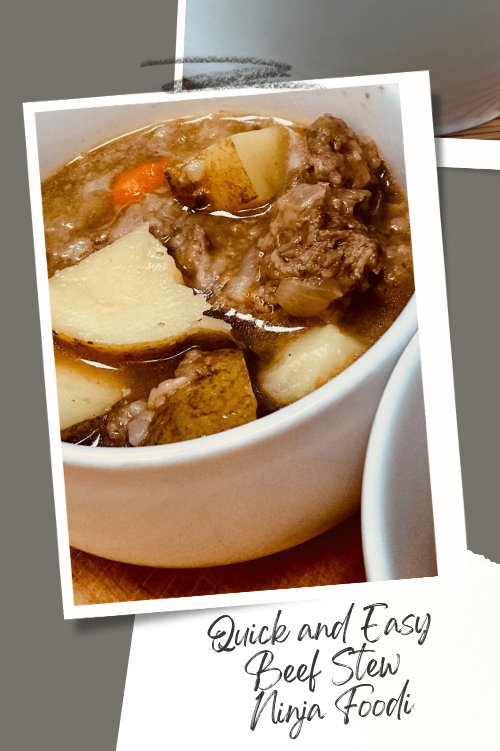 Plain old Basic Beef Stew (Testing out my Ninja Foodi Possible Cooker :  r/slowcooking