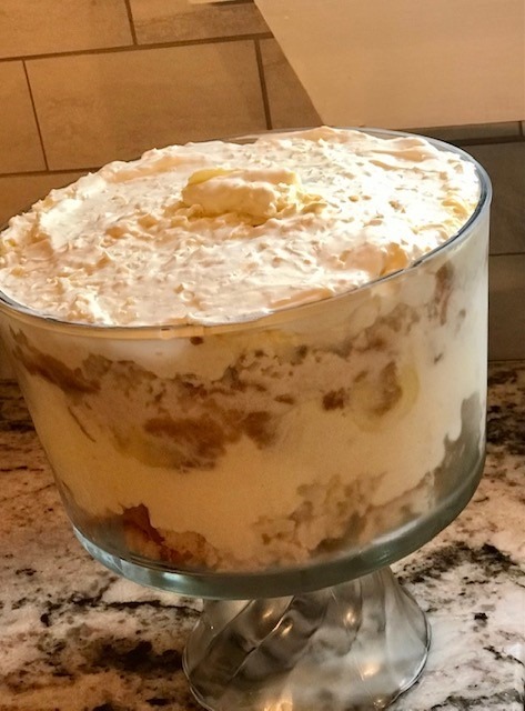 Holiday Dessert- Coconut Cream Trifle