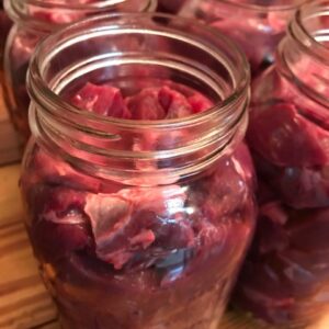 Canning Deer Meat