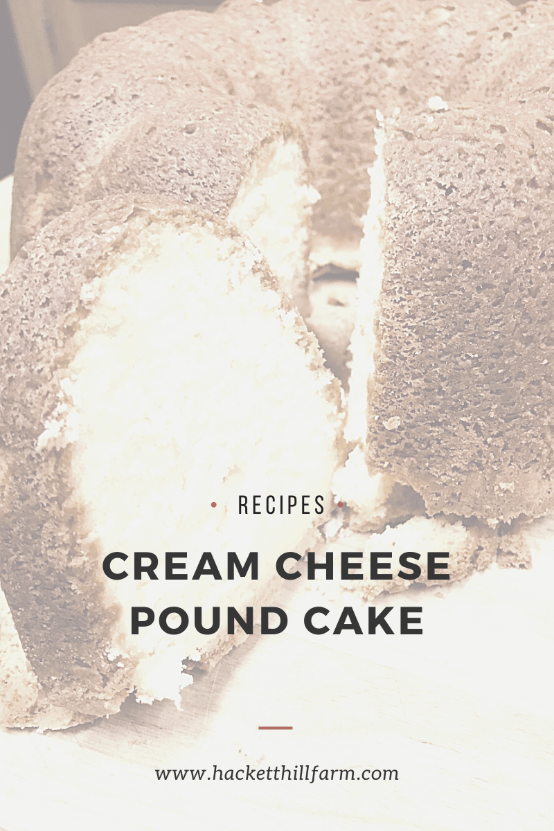 Cream Cheese Pound Cake