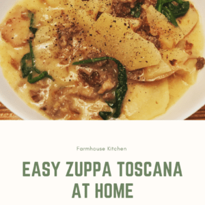 easy cuppa toscana