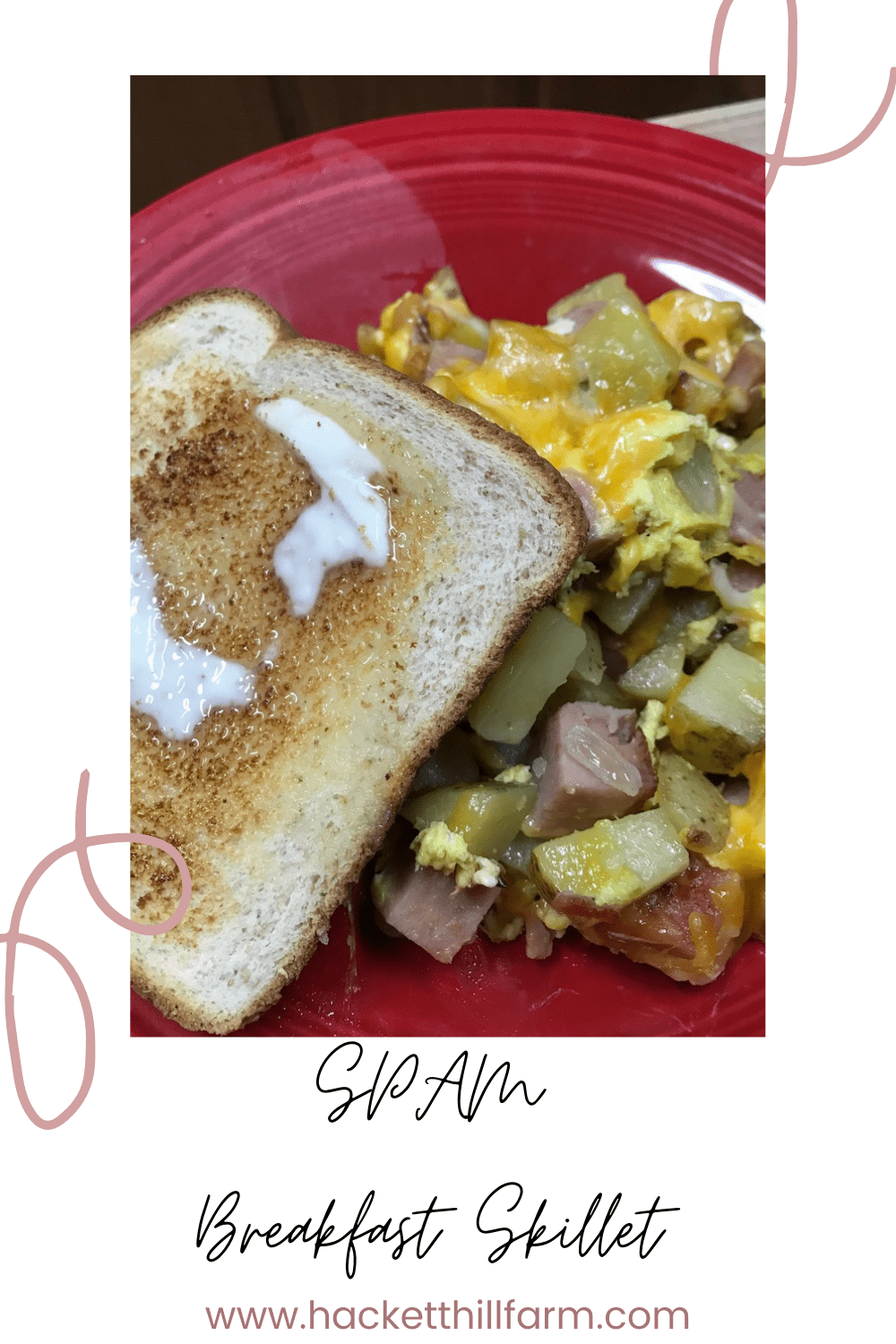 Easy SPAM Breakfast Skillet Recipe Hackett Hill Farm