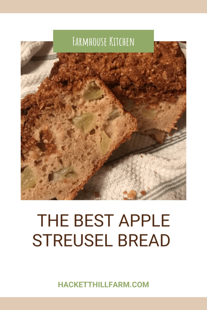 The Best Apple Streusel Bread
