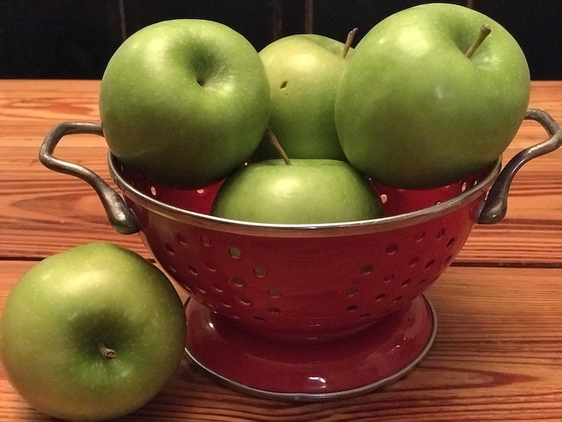 Granny Smith apples make great baking apples for their firm texture and tart taste