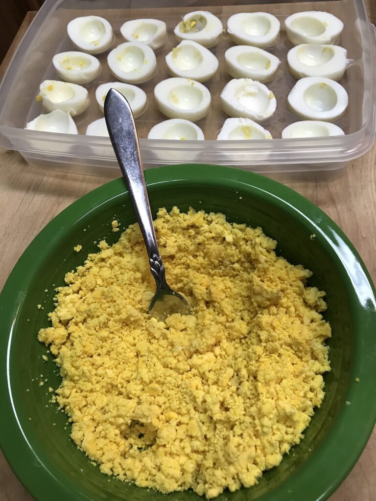 deviled egg filling