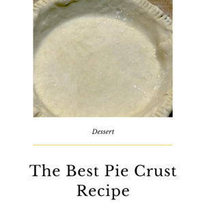 pie crust