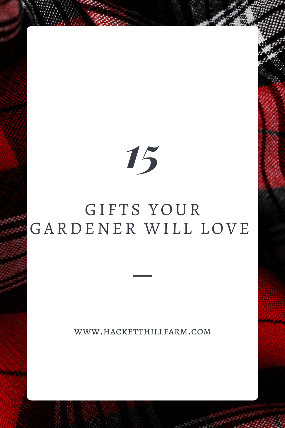 gifts your gardener will love