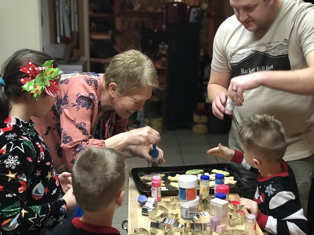 Decorating Cookies for Santa Christmas Eve Traditions