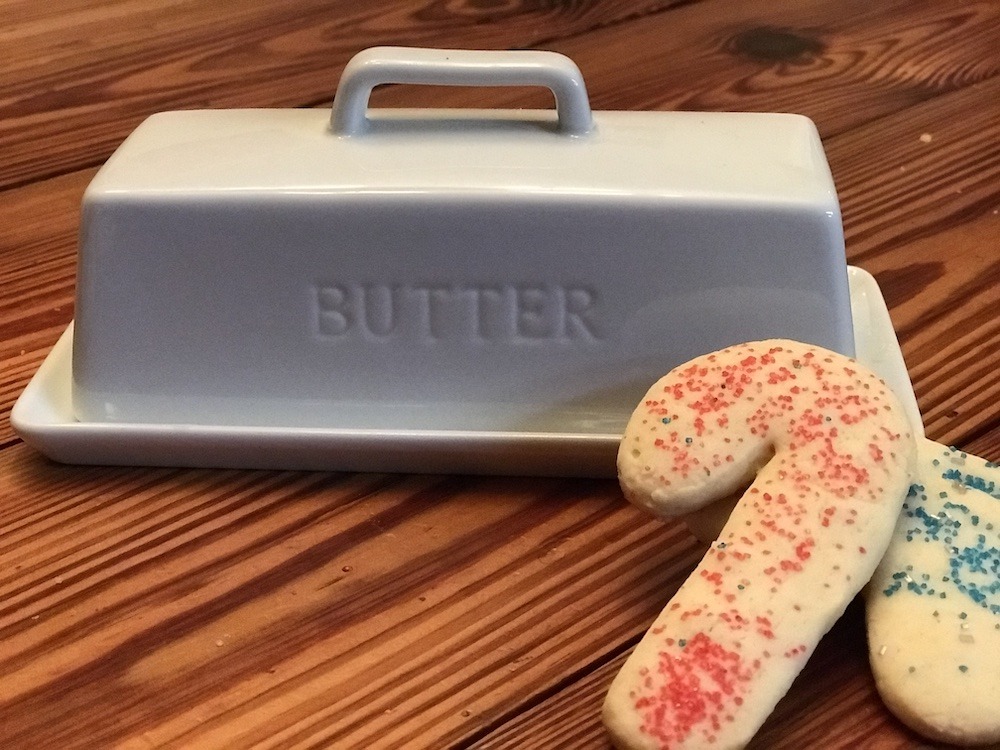 Christmas Sugar Cookies with Butter