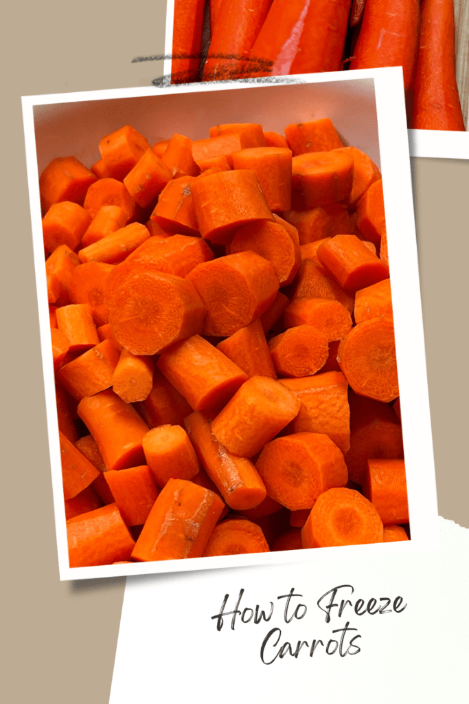 How to freeze carrots