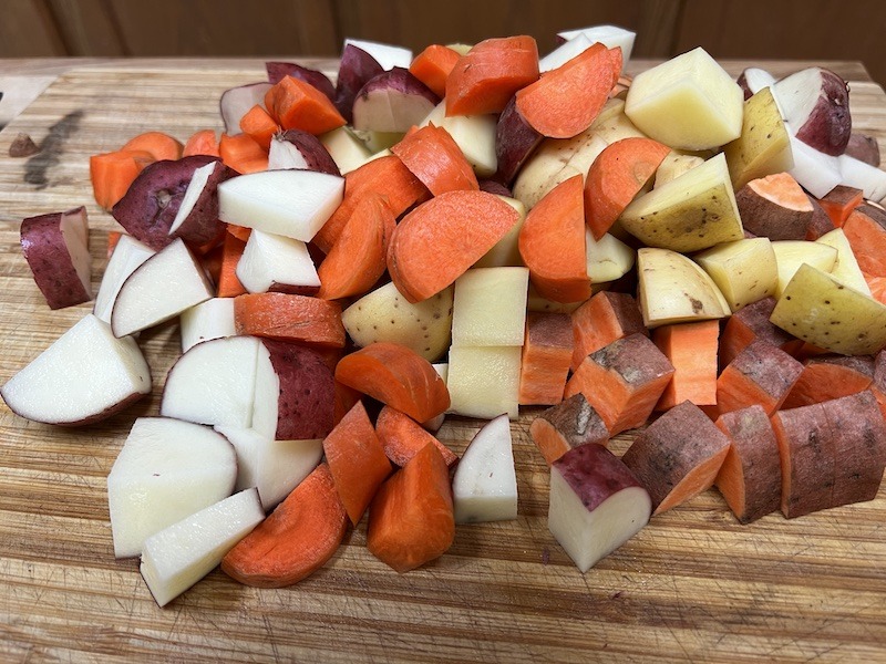 Diced Root Vegetables