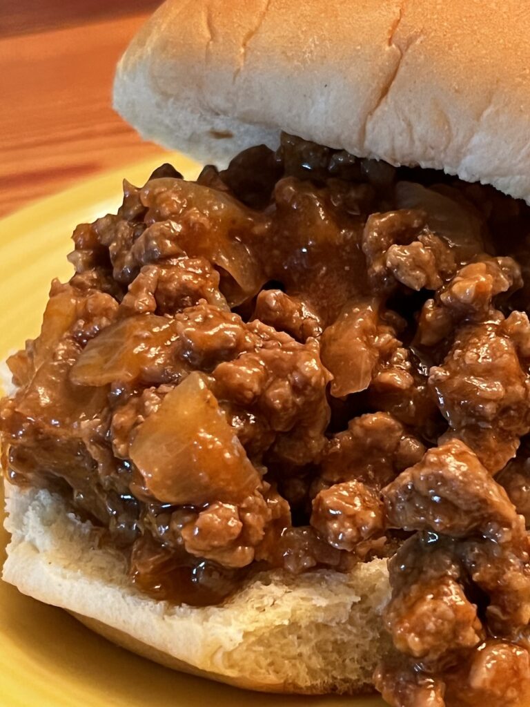 Sloppy Joe on Bun