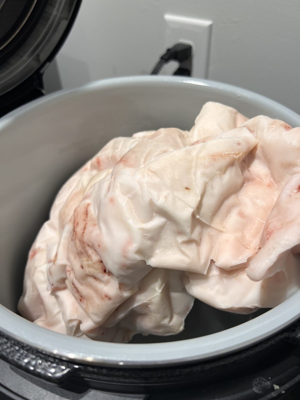 How to Render Pork Fat for Lard Ninja Foodi Version Hackett Hill Farm